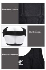 Karate Taekwondo Chest protector EVA Body Guard Sanda Judo MMA Adults Kids NEW
