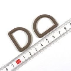 25mm Colored D-Ring, Muted Colors, Matte