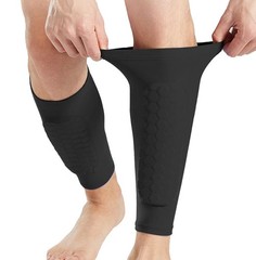 2 Pack Soccer Shin Guards Adult, for Medium, Black