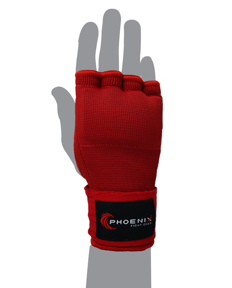 Phoenix Fight Gear – Sustain Hand Supports with Gel, Quick Gel Boxing Hand Wraps
