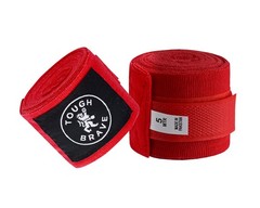 Tough Brave 4-Pack Boxing / MMA Hand Wraps – 5 m Elastic Cotton Wrist & Knuckle