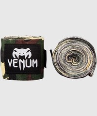 Durable Cotton Boxing Hand Wraps 2.5m in Forest Camo – For All Skill Levels
