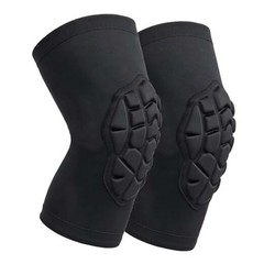 Knee Pads for Volleyball Wrestling Men, Soft Padded Knee Sleeve Medium Black