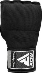 RDX Large Boxing Inner Gloves Gel MMA Hand Wraps Black Quick Fit