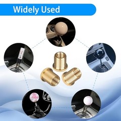 Shift Knob Thread Adapters Universal M8 X 1.25, M10 X 1.25, M10 X 1.5 Fit for
