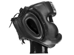 Top King Boxing Sparring Helmet TKHGEC-LV “EXTRA COVERAGE” Black