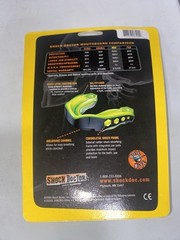 Shock Doctor Mouthguard Gel Max Heavy Duty Strapped Adult Latex Free Greene New