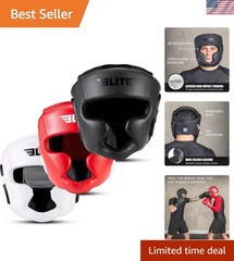Boxing Headgear Men, Boxing Head Guard Sparring Gear, MMA Headgear Kickboxing…