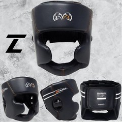 Genuine Leather Rival Boxing RHG60F Training Headgear – Professional Head Guard