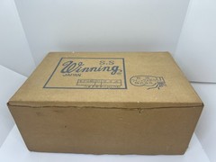 Winning Boxing Vintage Old Logo CM-20 Punching Mitt & H-1700 Headgear Set Japan
