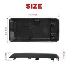 2Pcs F150 Front Bumper Guards Pads Cover Insert Cap Compatible with 18-20 F-150