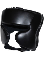 Thapur Sports Elite Boxing Head Guard For Kickboxing/MMA/Sparring – Black