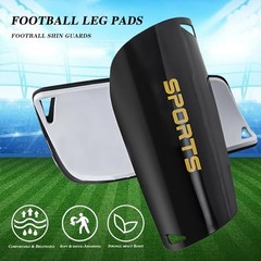 Soccer Socks with Shin Guard for Men, 1 Pairs Mens Grip Soccer Socks A Black