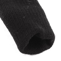 10 Pcs Black Stretchy Finger Protector Sleeve Support Arthritis Sports Aid