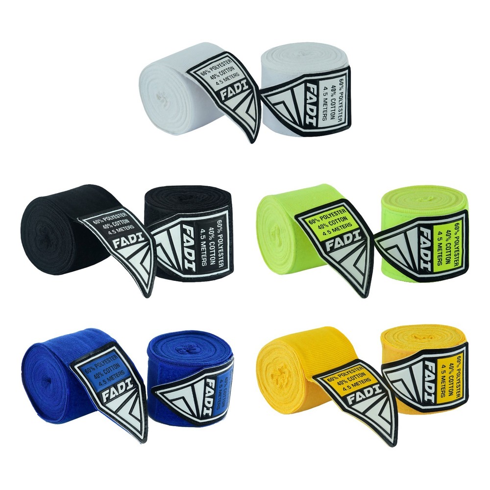 FADI A1 Pro 180″ Boxing Hand Wraps 5 Pack Elite MMA Muay Thai Training