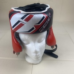 RevGear MMA Boxing Martial Arts Karate Adult Head Gear Padding Adjustable EUC