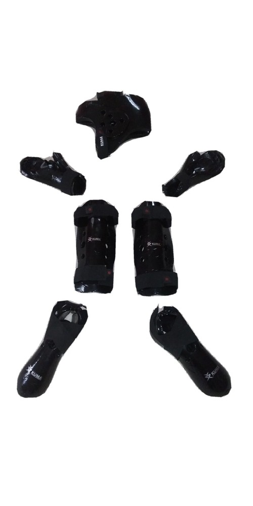 KUMA Performance Protective Gear 7 Pieces Size Unknown Maybe M Children Black