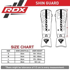 RDX F6 Kara Matte Black Shinguards – Black/Blue
