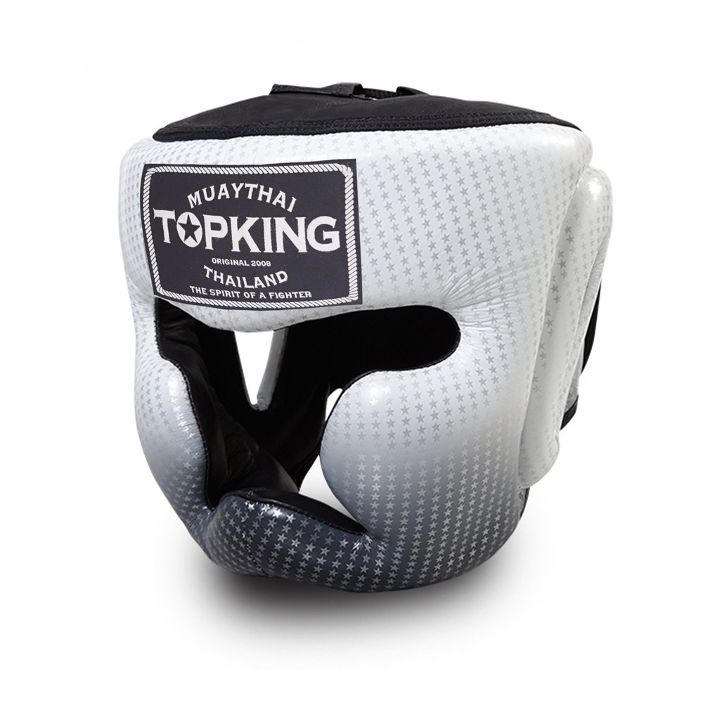 Top King Boxing Sparring Helmet TKHGSS-01SV Super Star Silver