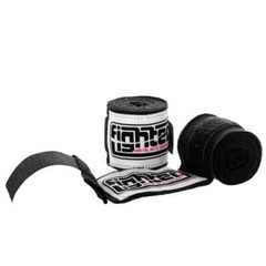 Fighter Black Polycotton Boxing Handwraps, JE-1559BLK – black / SIZE 5M / 197 in