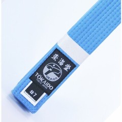 Tokaido Martial Arts, Judo, Karate, TKD, BJJ Belt – Sky Blue