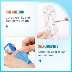 Kinesiology Tape for Knees,Knee Support&Stability,Knee Pain Relief Athletic Tape