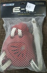 Brute red, black, white, or light blue headgear