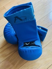 Arawaza Boys Karate Martial Arts Protection Kit, WKF Approved, Size L