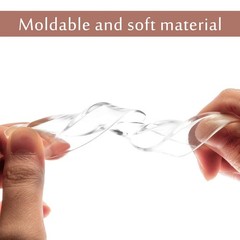 BBTO 20 Pieces Sports Mouth Guard Adult (11 yrs & Above), Transparent Color