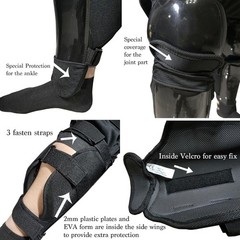 Black Armoury Hema Shin Guard Calves Protectors Leggings Calf Board