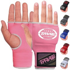 Hybrid Weight Lifting & MMA Hand Wraps Gel Inner Gloves for Fitness L/XL