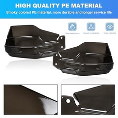 Extensions Handguards Deflectors for Pan America 1250 20-23, Smoked Tinted