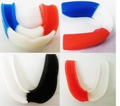 2 x Adult & Junior Color Lightly Flavoured Gum Shield Mouth Guard Boxing Rugby