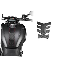 | Motorcycle Center Tank Pad Protector | Universal Fit | Vertebrae | Icon Black