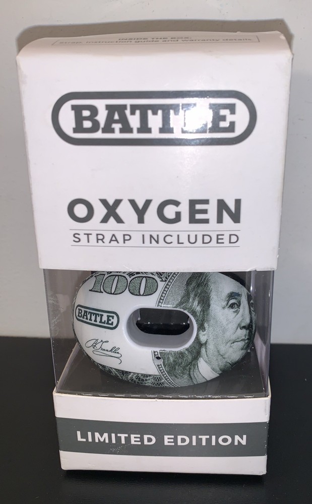 Battle Sports Benjamin Limited Edition Lip Protector Mouthguard w/ Strap
