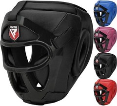 Boxing Head Guard by RDX, MMA Head Gear for Muay Thai, Head Guard Boxing