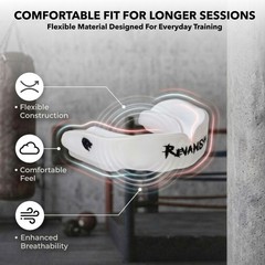 Revansh Sports Boil & Bite Mouthguard Teeth Protector Boxing MMA Kickboxing