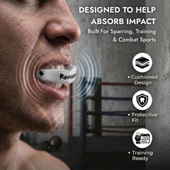 Revansh Sports Boil & Bite Mouthguard Teeth Protector Boxing MMA Kickboxing