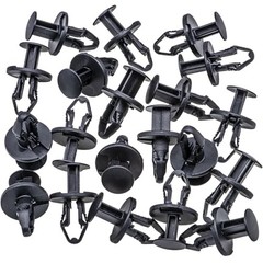20pcs 8mm Hole Front Lower Splash Shield Guard Engine Under Cover Push-Type
