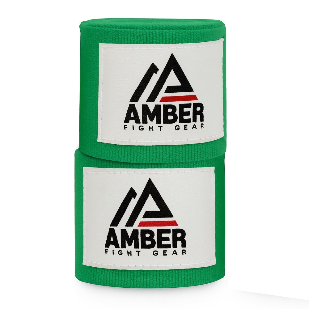 Amber 200 Inch Breathable Elastic Handwraps, Durable & Washable for MMA & Boxing