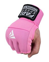 FADI Elite Pink Gel Boxing Inner Gloves Quick Wrap MMA Wrist Support Pro