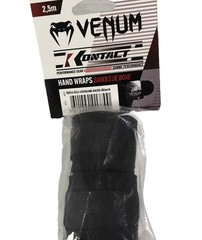Venum Boxing Hand Wraps 4m Black – Professional Training Wrist Support MMA Mua