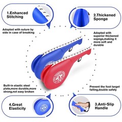 Double Strike Kick Pads 2 Pack Martial Arts Training Target Pads Blue Red