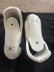 MACHO Karate Federation Protective Gear Set White Medium HRC630L