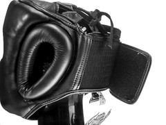 Top King Boxing Sparring Helmet TKHGEC-LV “EXTRA COVERAGE” Black