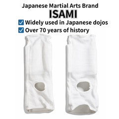ISAMI L-122i Karate Knee Support Full Contact Protector Thick Padding Japan