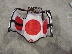 Rhingo Chest Guard Protector Sparring Gear Vest Red/Blue Reversible Child LARGE