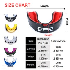 Gel Gum Mouth Guard Shield Case Teeth Grinding Boxing MMA Sports MouthPiece HG C
