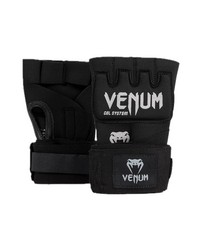Venum Gel Kontact Quick Wraps – Black/Silver – Large Large,