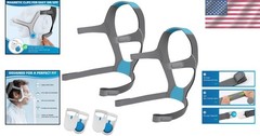 Soft Adjustable N20 Headgear Strap Set with Magnetic Clips – Comfortable Support